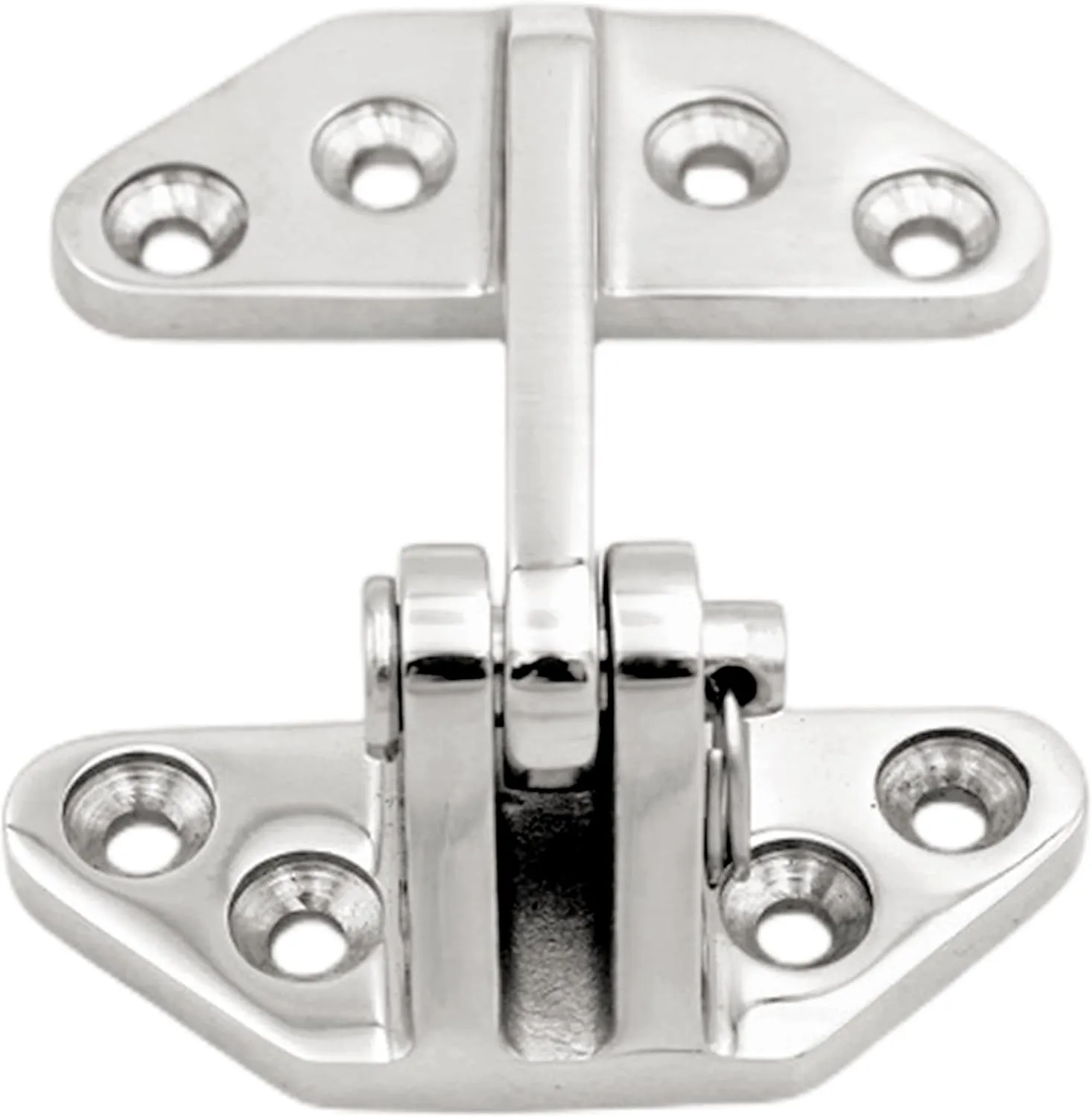 1/2Pack Heavy Duty Marine 316 Stainless Steel Boat Hatch Hinge Removable Pin Hardware Car Accessories (1Pack)