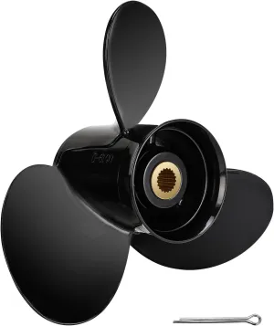 14 1/2'' X 19'' fit Volvo Penta SX Drive 3.0L/4.3L/5.0L/5.7L/5.8L/7.4L/8.2L Engines OEM Upgrade Aluminum Outboard Propeller NO.3817468 3 Blades 19 Spline Tooth,RH