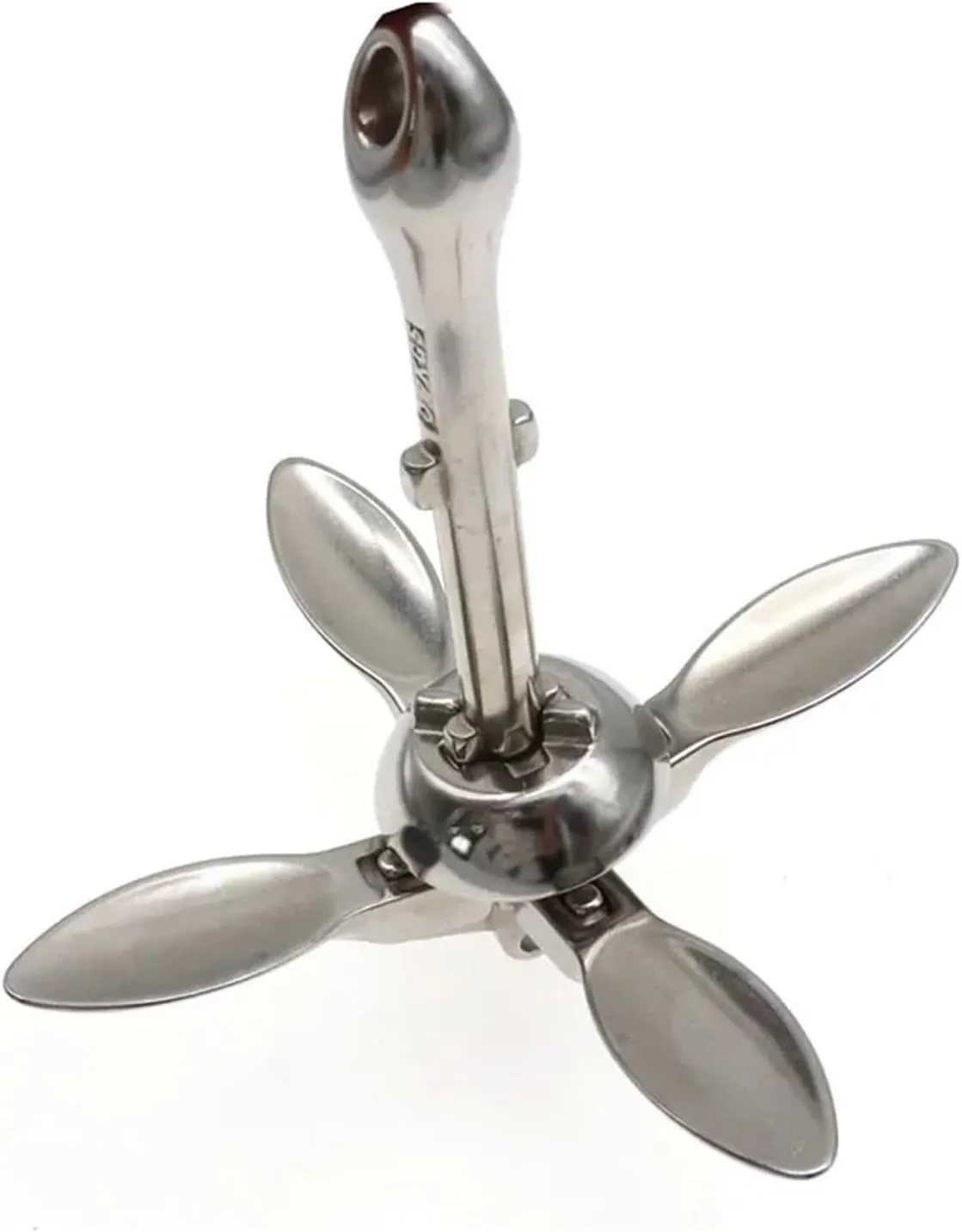 1.5 KG/0.7KG Docking Hardware Boat Folding Grapnel Anchor for Boat Marine Yacht 316 Stainless Steel Durable Deck Hardware Accessories