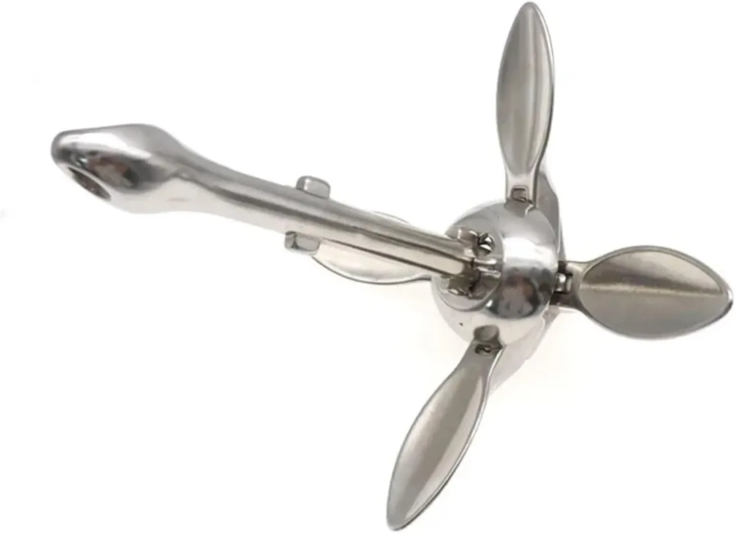1.5 KG/0.7KG Docking Hardware Boat Folding Grapnel Anchor for Boat Marine Yacht 316 Stainless Steel Durable Deck Hardware Accessories