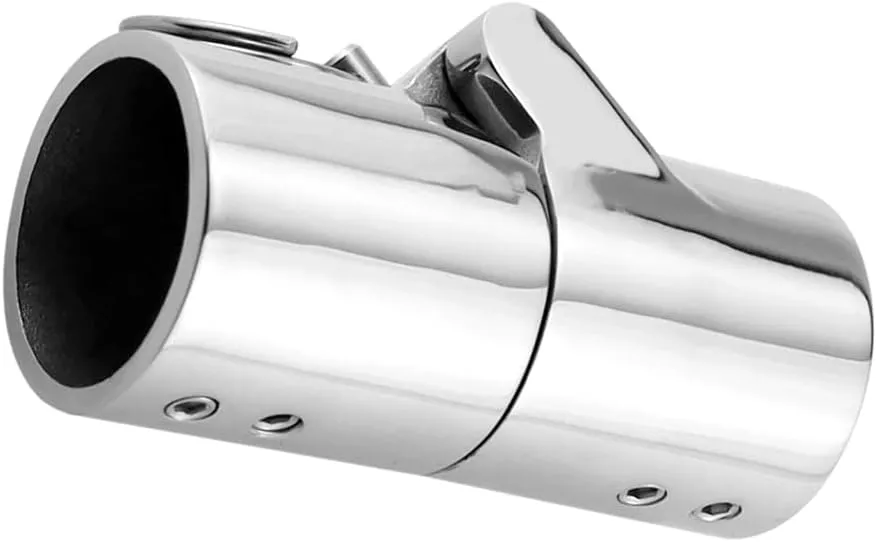 20mm/22mm/25mm /32mm Marine Boat 316 Stainless Steel Folding Swivel Coupling Tube Pipe Connector Fitting Boat Hardware Boat Pipe Connector