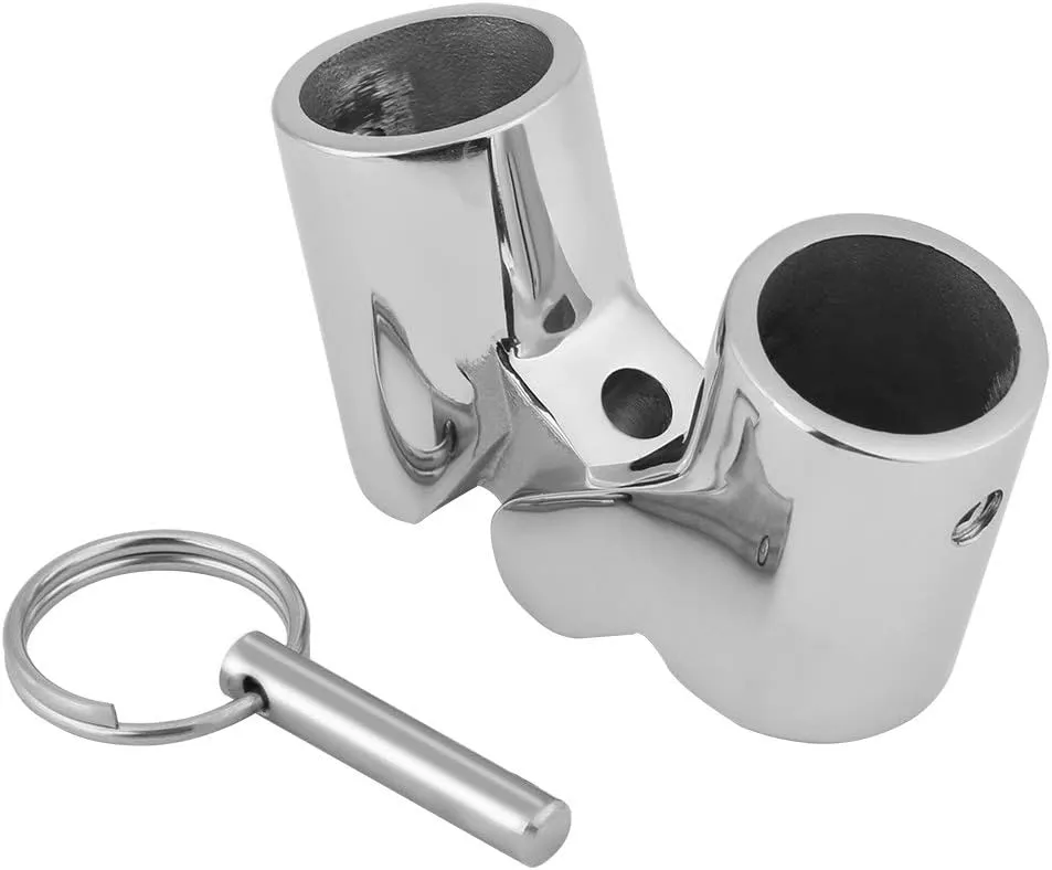 20mm/22mm/25mm /32mm Marine Boat 316 Stainless Steel Folding Swivel Coupling Tube Pipe Connector Fitting Boat Hardware Boat Pipe Connector