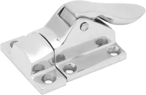 2Pcs Boat Hatch Latches, Marine Grade Door Latch, 316 Stainless Steel Cabinet Door Lockable Latch Clamp for Boat, Yacht and Rv, 48X38mm