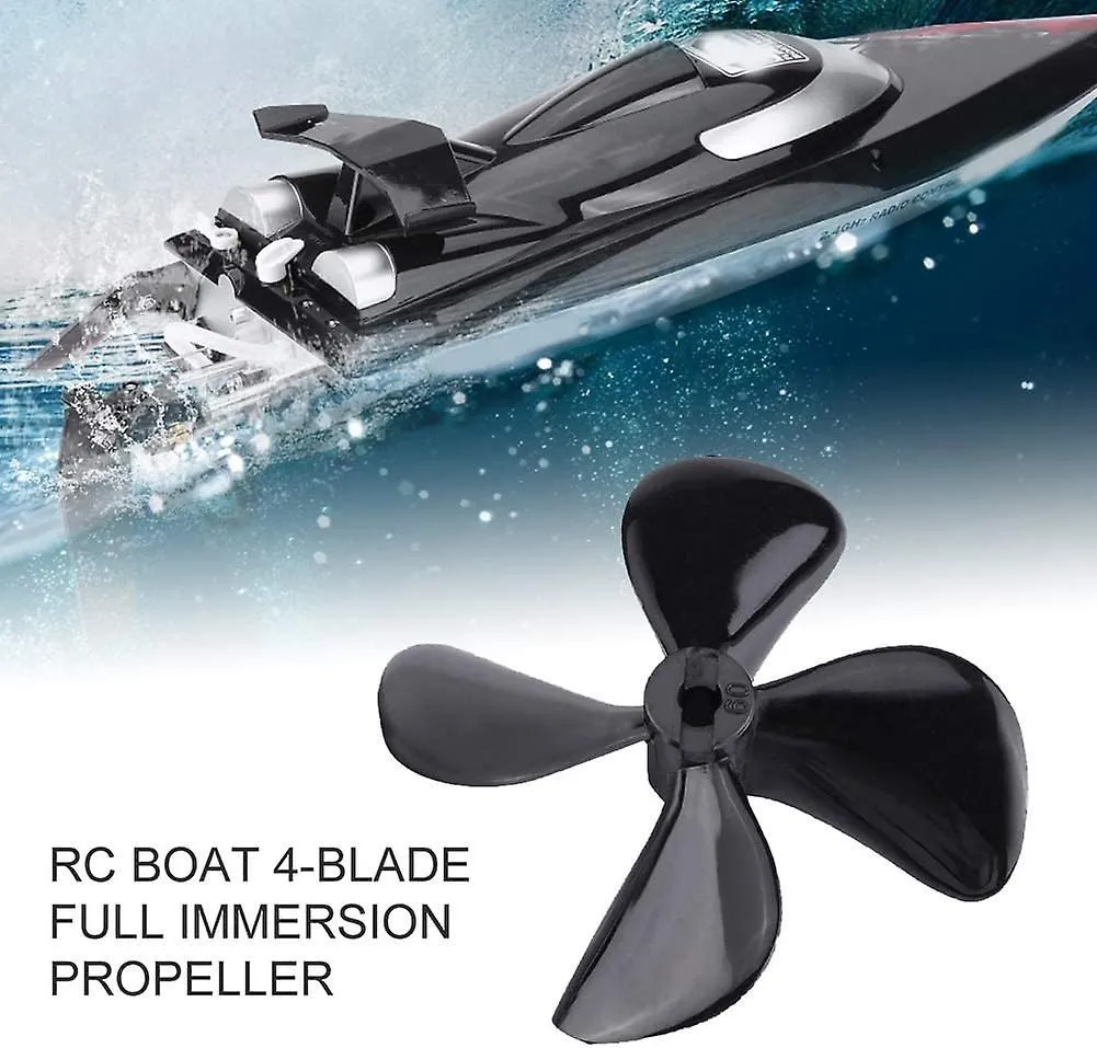 4 Blades For Rc Boat 55mm 4pcs Cw Ccw 4-blade Plastic Propeller For Rc Model