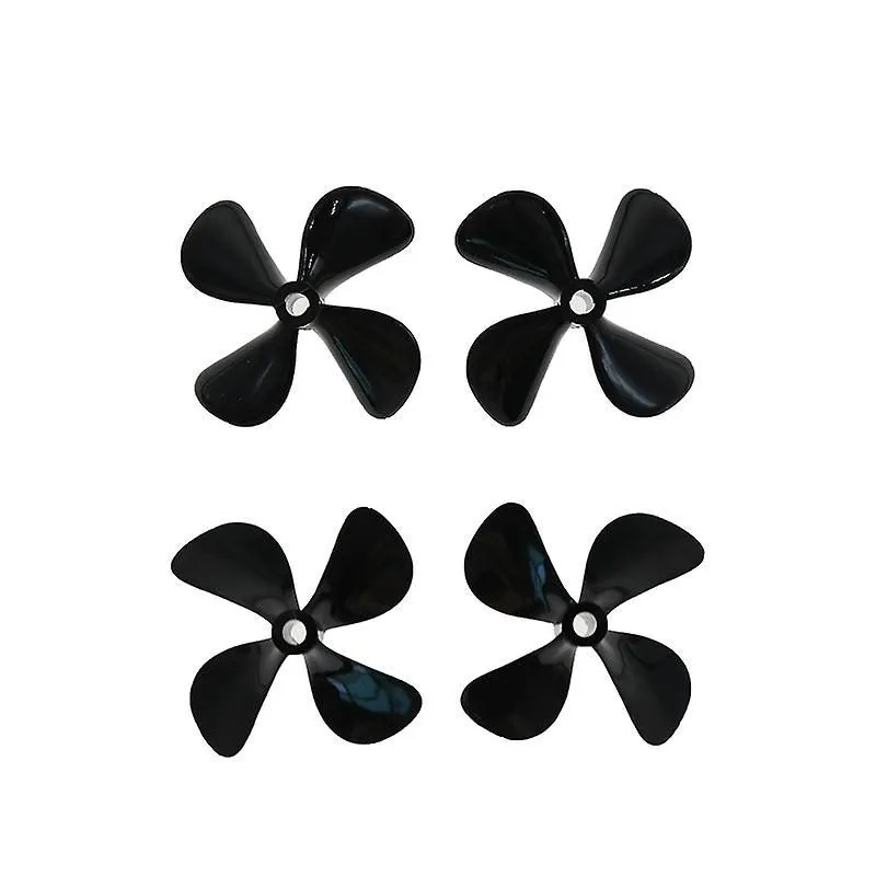 4 Blades For Rc Boat 55mm 4pcs Cw Ccw 4-blade Plastic Propeller For Rc Model