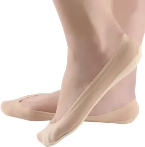 4 Pairs No Show Liner Socks Women's Low Cut Cotton Nylon Boat Invisible Hidden Socks Non-Slip for Flats
