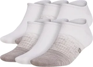 adidas Men's Superlite No Show Socks with Arch Compression (6-Pair)