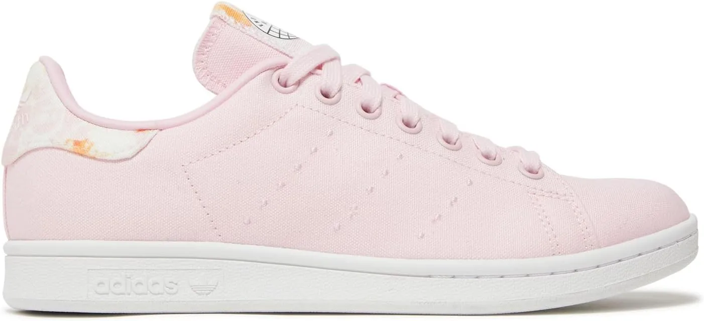 adidas Womens Stan Smith Primeblue Low Sneaker, Clear Pink, 8