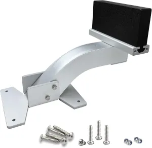 Aluminium Deck Mount Trolling Motor Bracket for Kayaks / Kayaks, Universal Transom Trolling Motor Mount Can Extend to Out of Kayaks, The Installation Plate can Rotate 90°, 1 Pack
