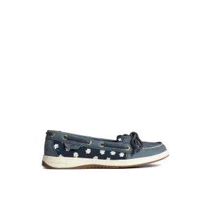 Angelfish Floral Boat Shoe