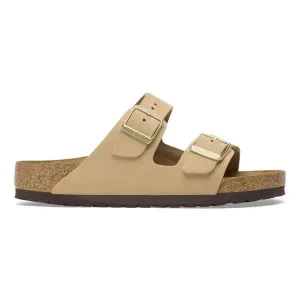 Arizona Soft Footbed Nubuk Leather Narrow - Sandcastle