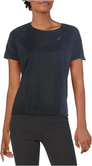 ASICS Womens Ventilate Workout Training Basic T-Shirt, Black, Medium