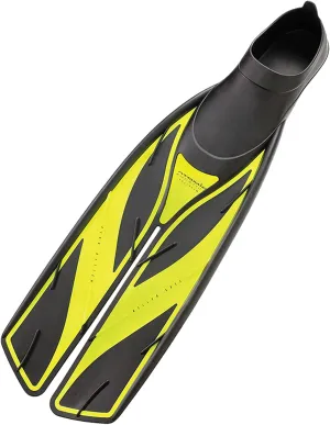 ATOMIC AQUATICS Full Foot Split Fins for Scuba Diving & Snorkeling | Durable High-Performance Swimming Fins with Split Blade