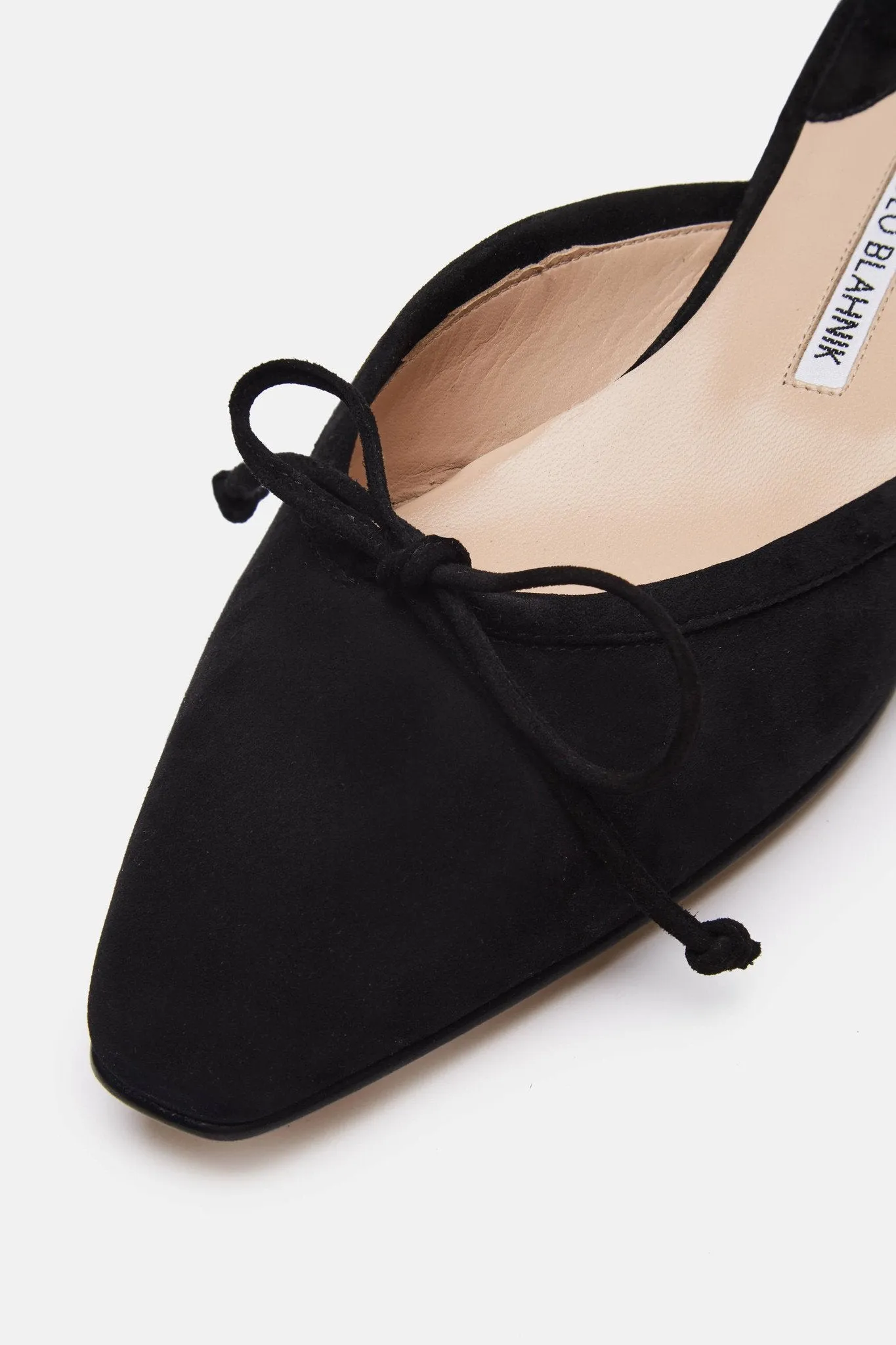 Balleri Mule - Black Suede