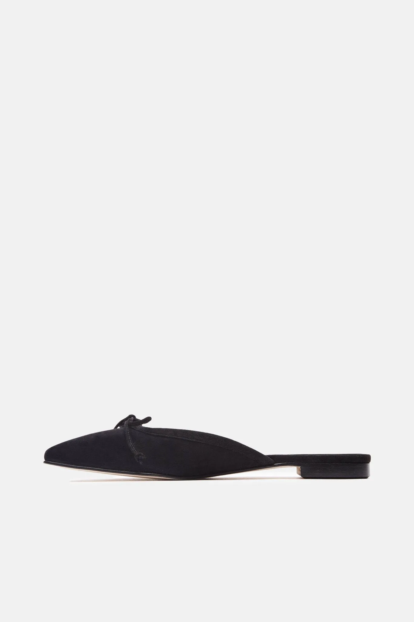Balleri Mule - Black Suede