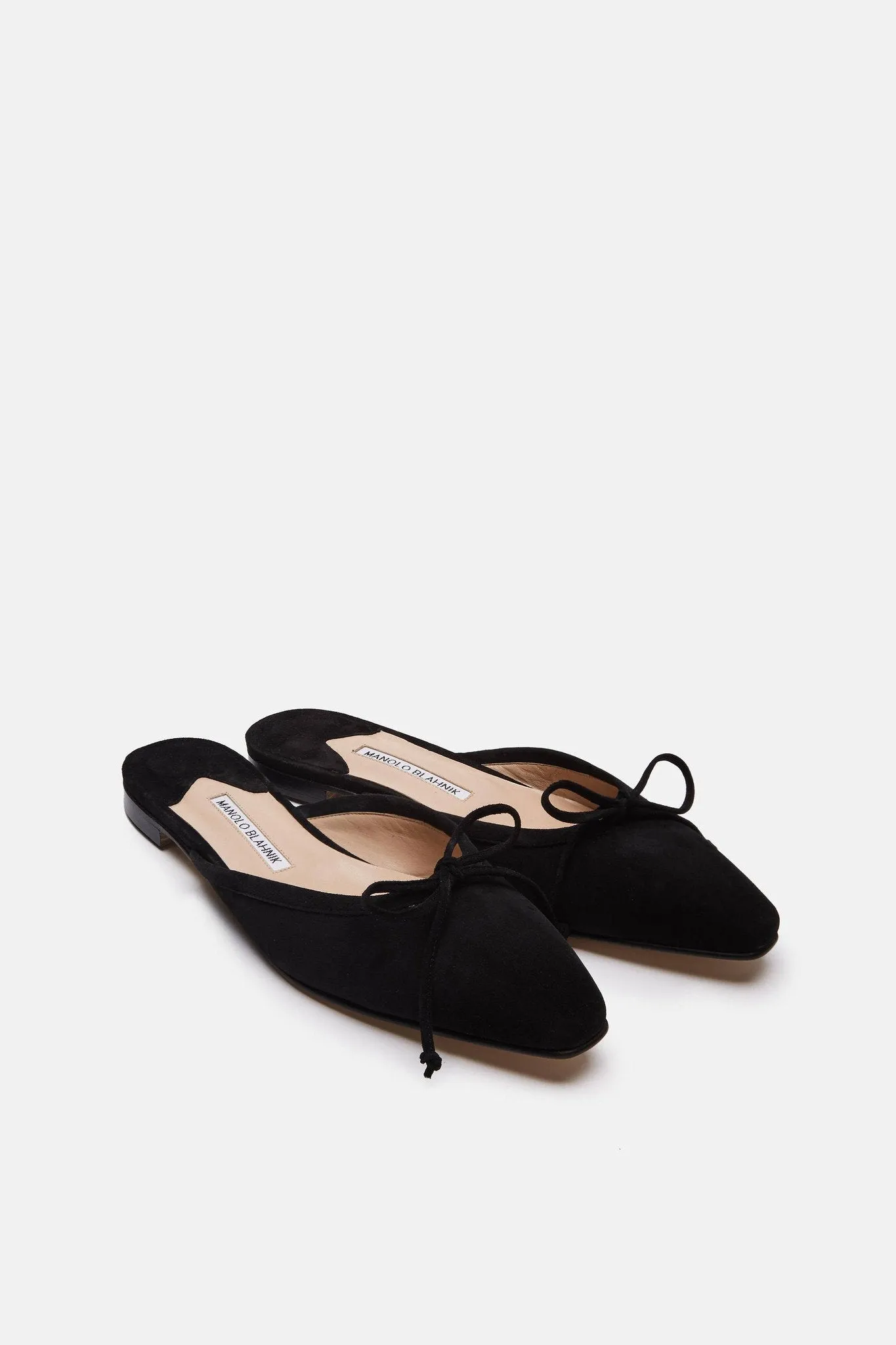 Balleri Mule - Black Suede