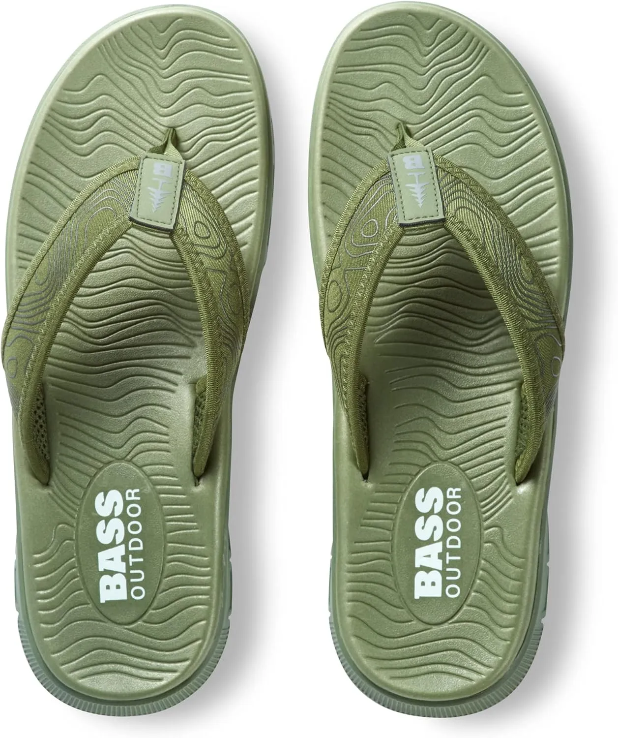 BASS OUTDOOR Men's Topo Thong Sandal Boat Shoe