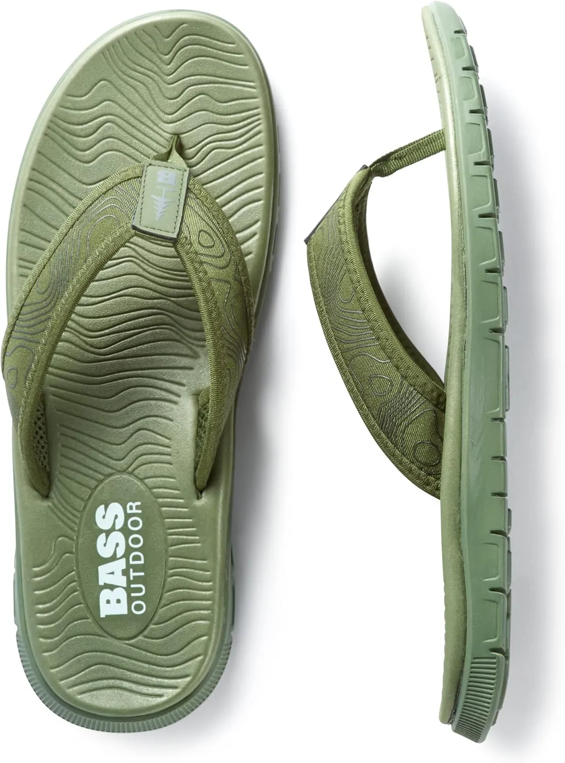 BASS OUTDOOR Men's Topo Thong Sandal Boat Shoe