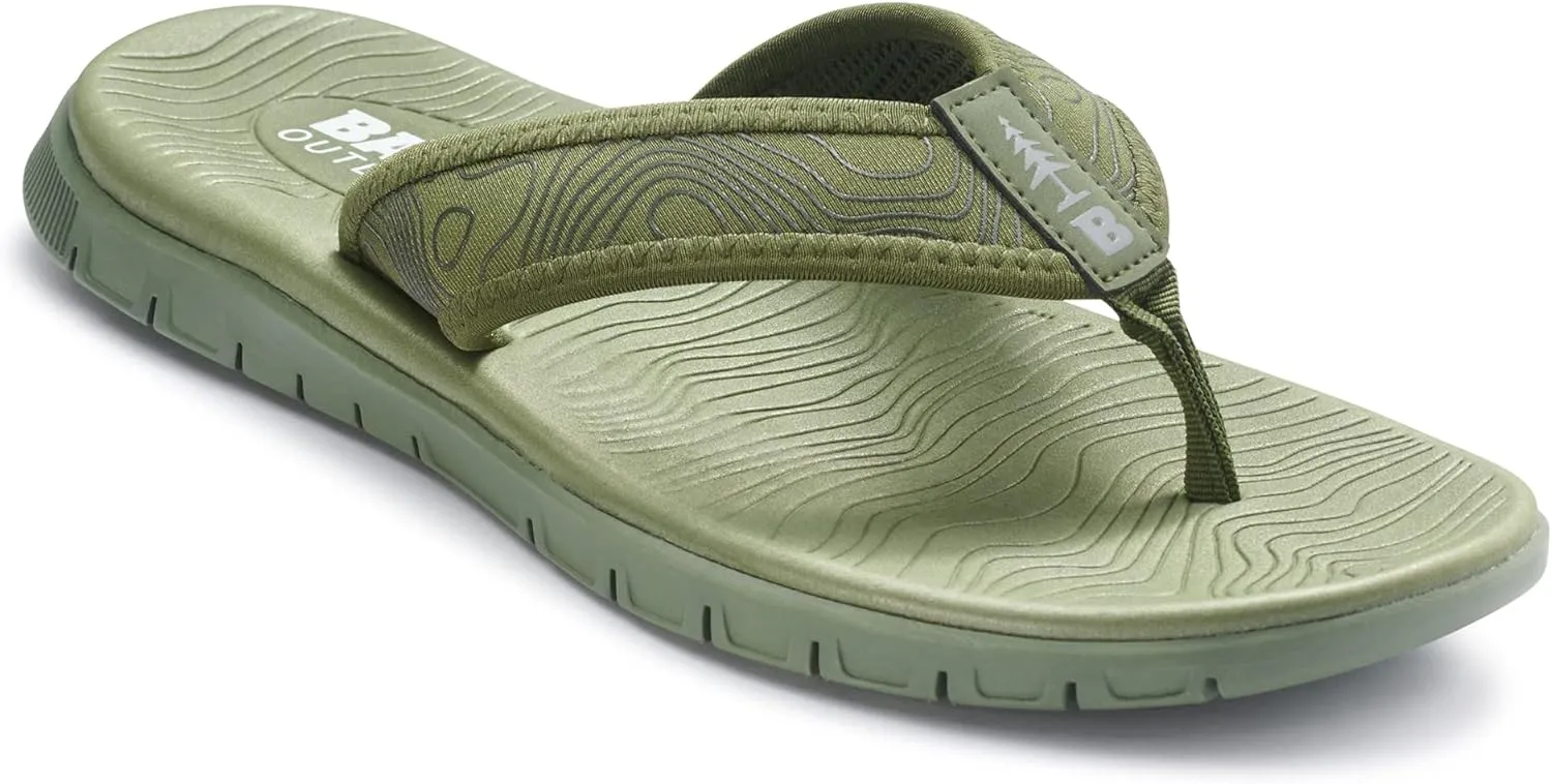 BASS OUTDOOR Men's Topo Thong Sandal Boat Shoe