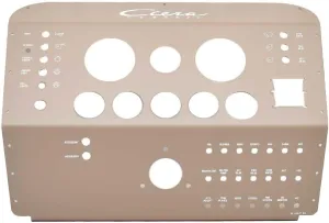 Bayliner Boat Gauge Dash Panel | Ciera Tan Aluminum 21 3/4 Inch
