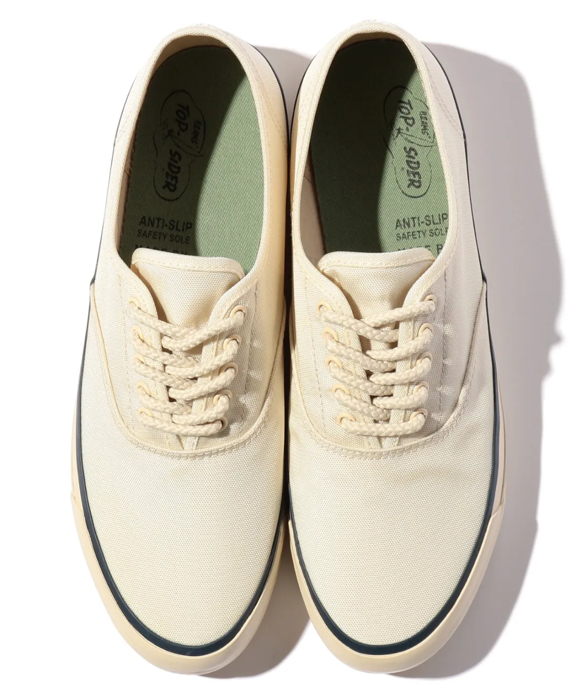 Beams Plus x Sperry MIL CVO Nylon Oxford White