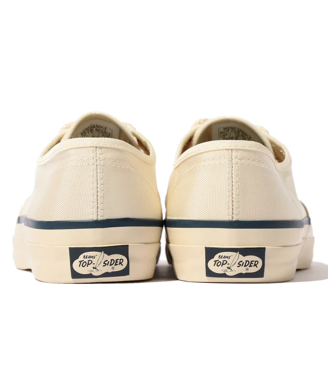 Beams Plus x Sperry MIL CVO Nylon Oxford White