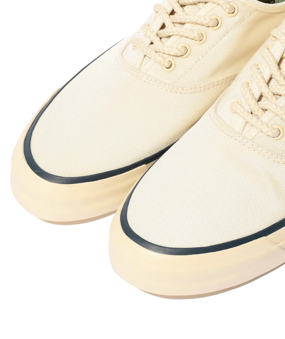 Beams Plus x Sperry MIL CVO Nylon Oxford White