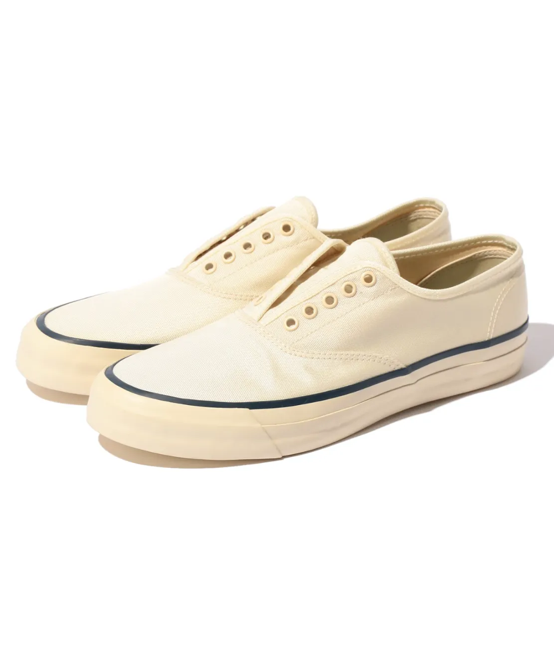 Beams Plus x Sperry MIL CVO Nylon Oxford White