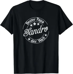 Best dad in the world - Sandro T-Shirt