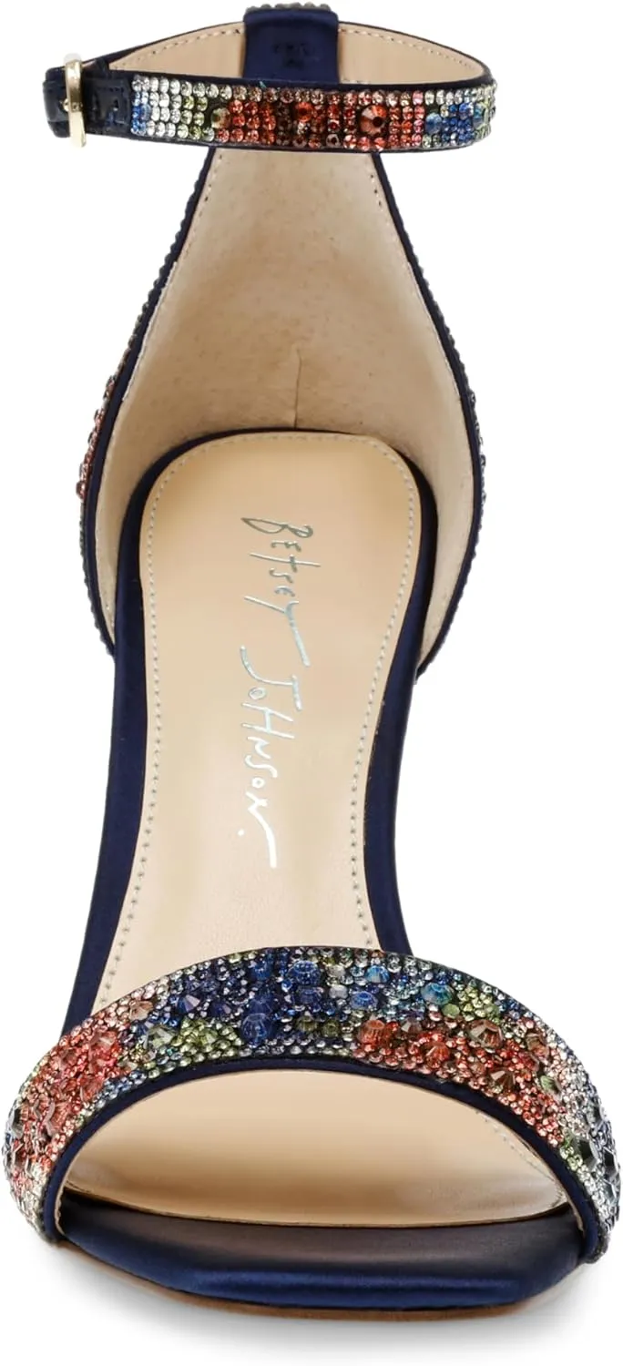 Betsey Johnson Women's Dani Heeled Sandal