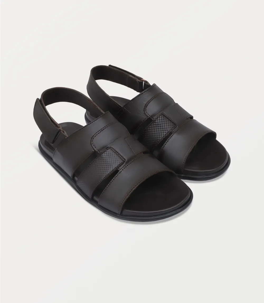 BM6942-BROWN-Men Sandal