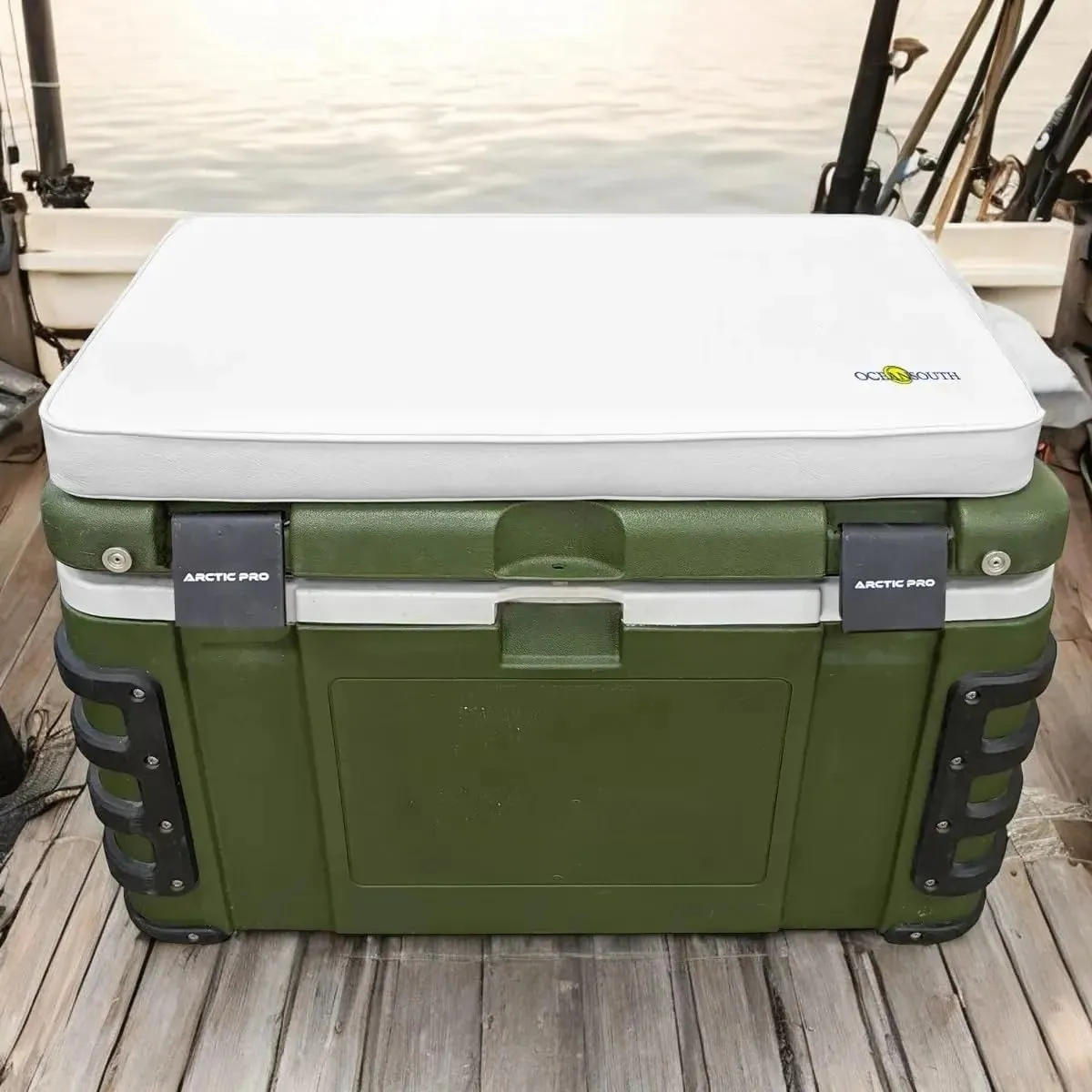 Boat Cooler Seat Cushions Durable and Comfortable, Velcro Fastening