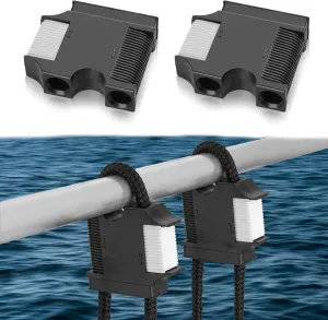 Boat Fender Hanger, Boat Rail and Cleat Fender Clips, Quick Connect and Release Fender Lines, Boat Bumper Adjuster