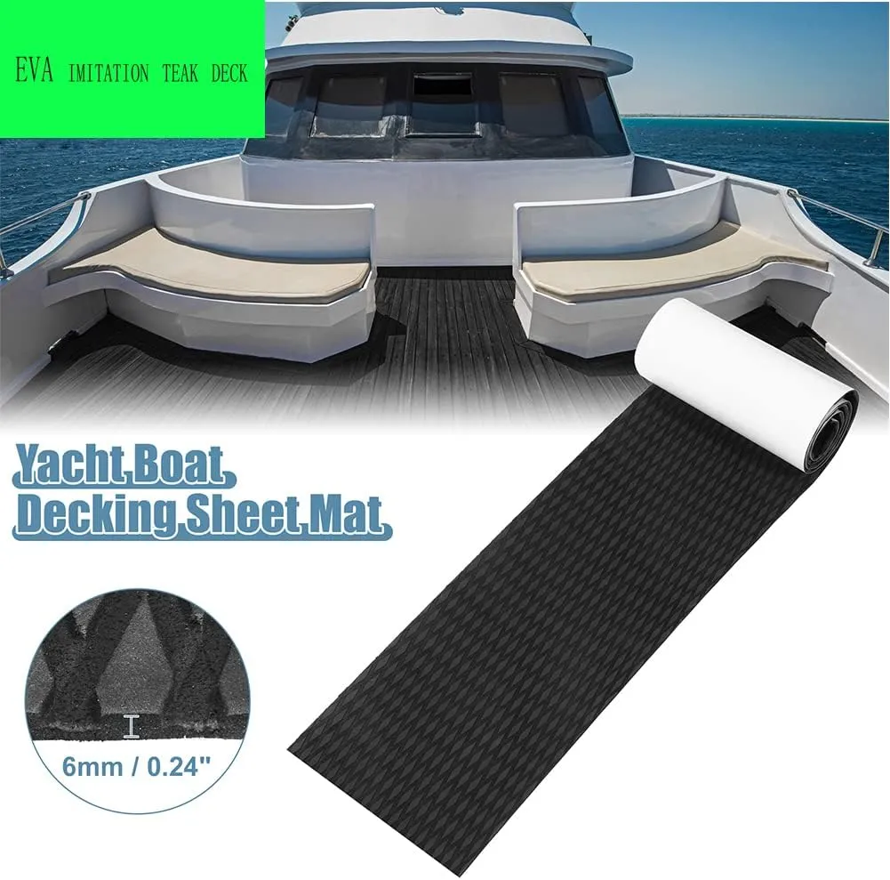 Boat Flooring EVA Foam Boat Decking Faux Teak Marine Flooring Boat Mat Boat Carpet Sheet for Motorboat RV Yacht Kayak Surfboard,Pink,120x30cm
