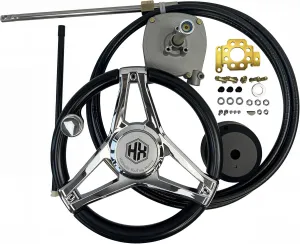 Boat Steering Cable Outboard Rotary Steering Kit, Boat Rotary Steering Kit for Boats,New generation planetary gear Outboard Rotary Steering Kit System (16)