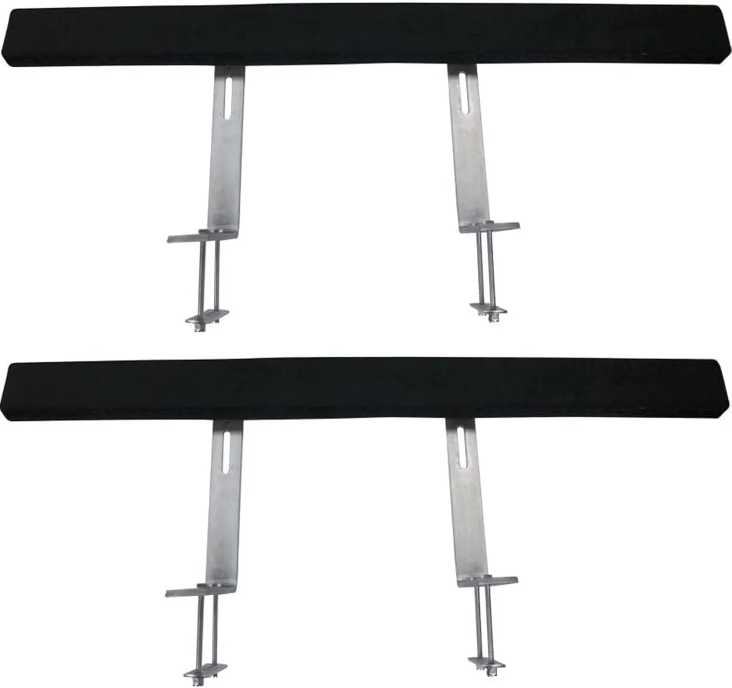 Boat Trailer Guide-ons, Adjustable 48" Boat Trailer Guide-Ons (2-Pack) – Heavy-Duty Steel, Carpet-Padded Boards, Universal Fit for Ski/Fishing/Sailboat Trailers