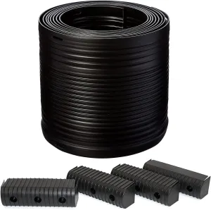 Caliber Bunk Wrap Kit 23052-BK, 16-ft Roll of 2x6-in Bunk Wrap with Endcaps, Black