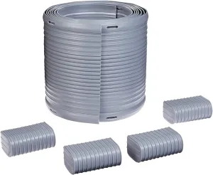 Caliber Bunk Wrap Kit 23054, 24-ft Roll of 2x4-in Bunk Wrap with Endcaps, Grey