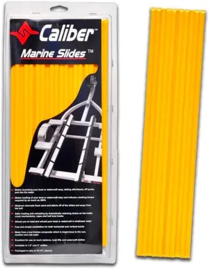 Caliber Marine Trailer Bunk Slides 23013, 3 x 15 inch, 10-Pack Yellow
