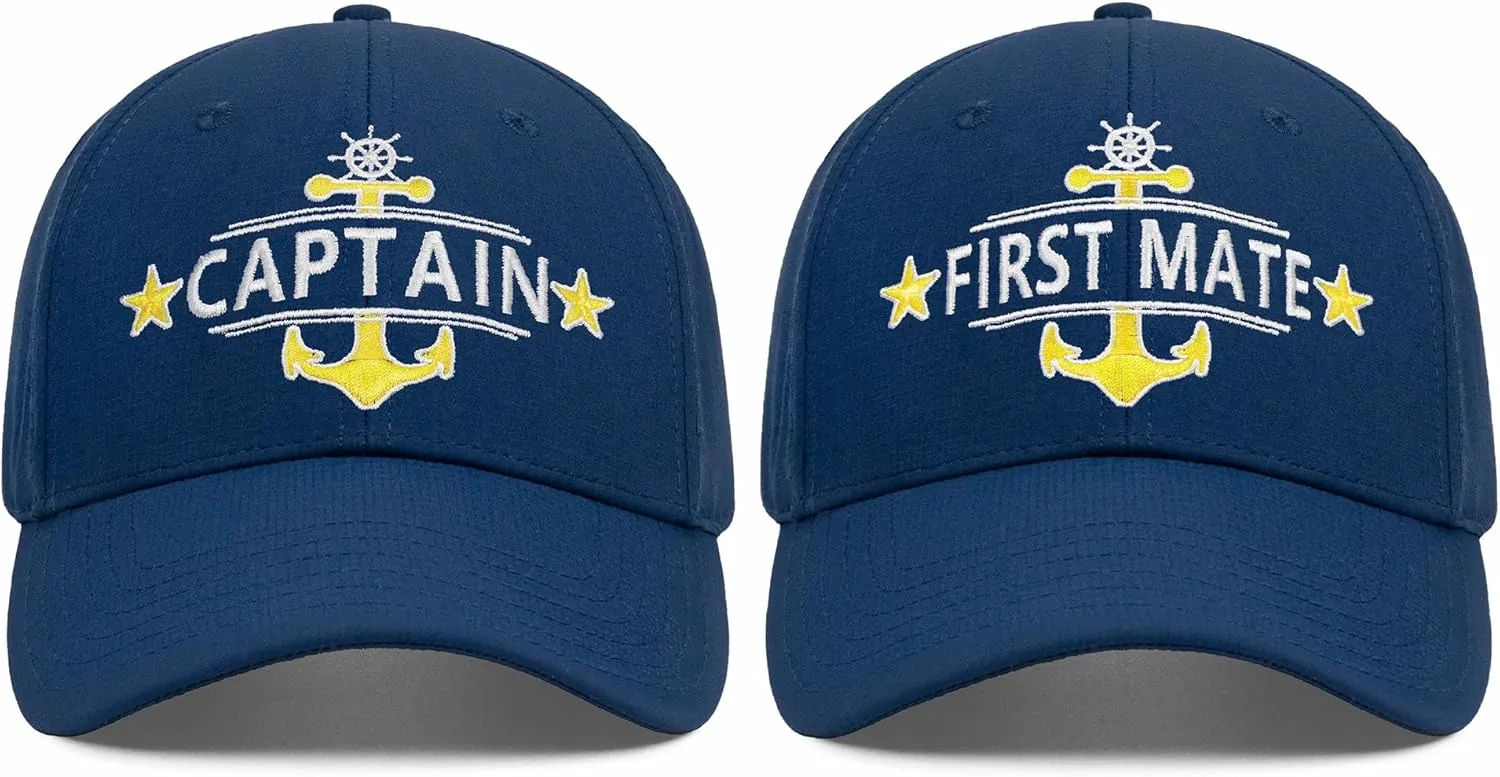 Captain Hat for Men Women,Cool Boat Gifts for Boat Owners,Boating Gifts Accessories for Dad