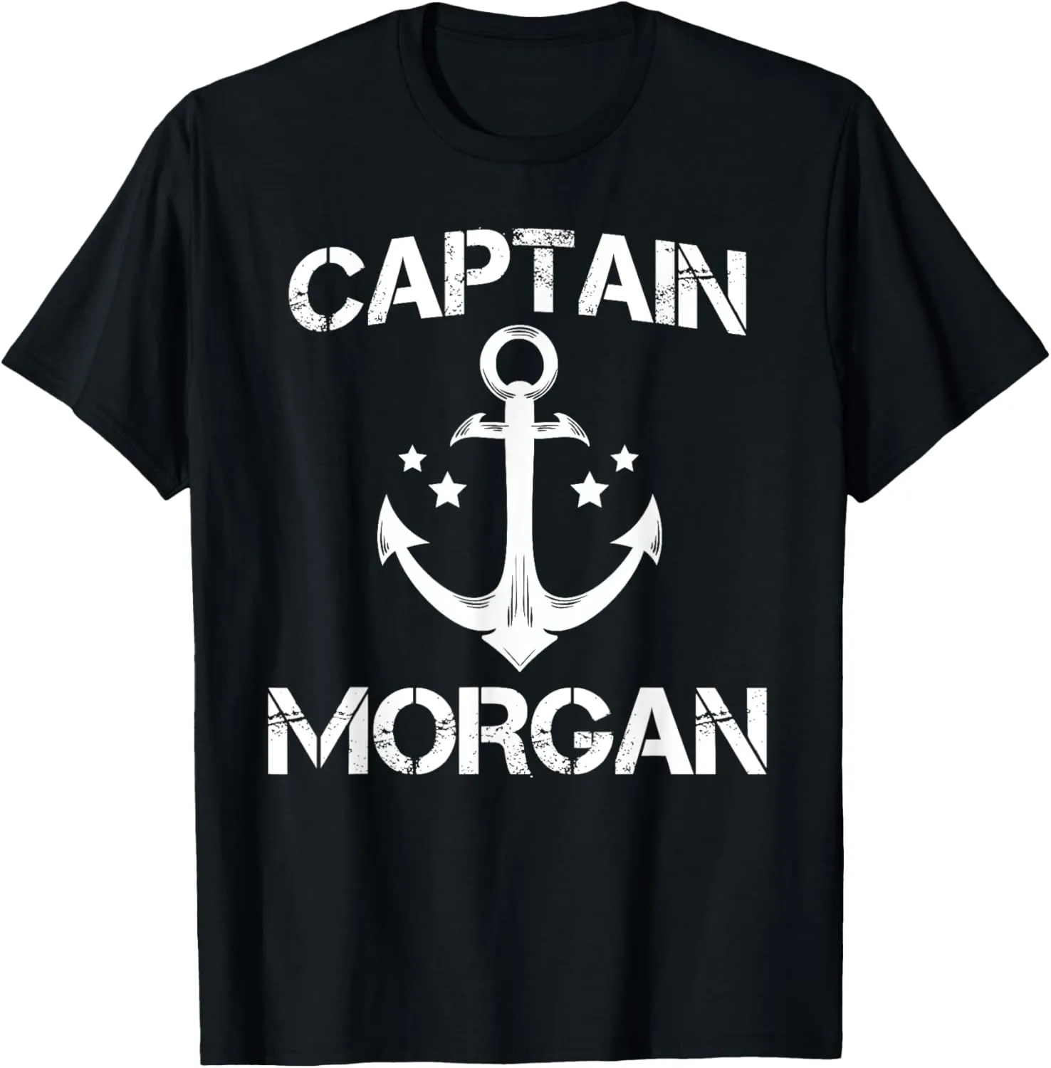 CAPTAIN MORGAN Funny Birthday Personalised Surname Clan Gift T-Shirt