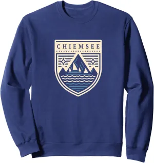 Chiemsee Deutschland | Chiemsee Lake Bavaria Germany Badge Sweatshirt