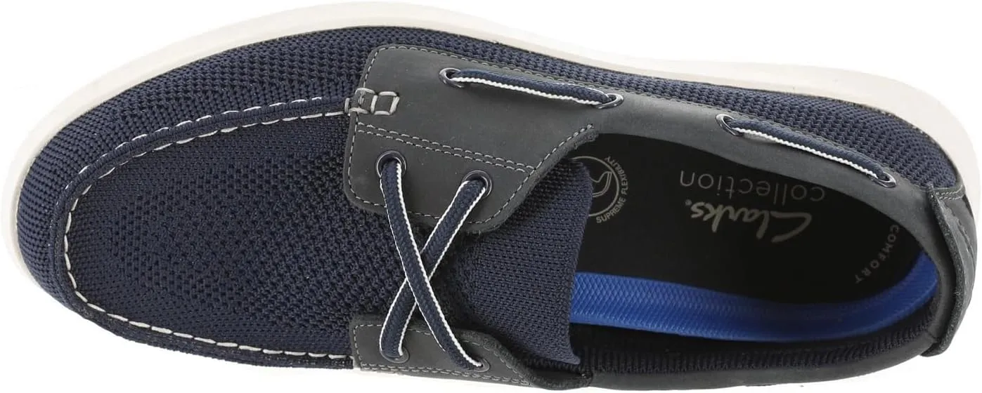 Clarks Men's Flexway Tie Boat Shoe