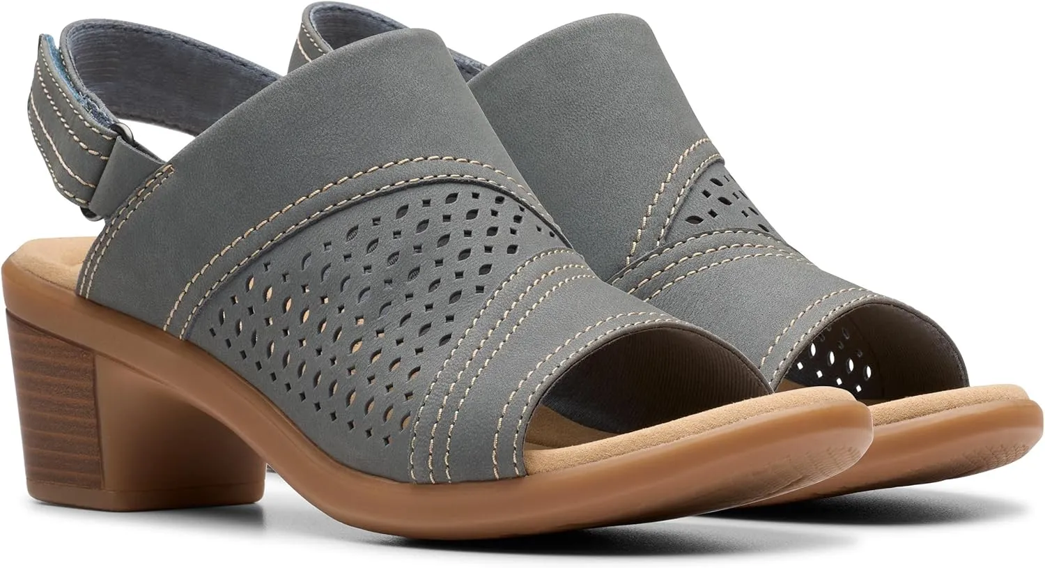 Clarks Women's Emily2 Mist Heeled Sandal