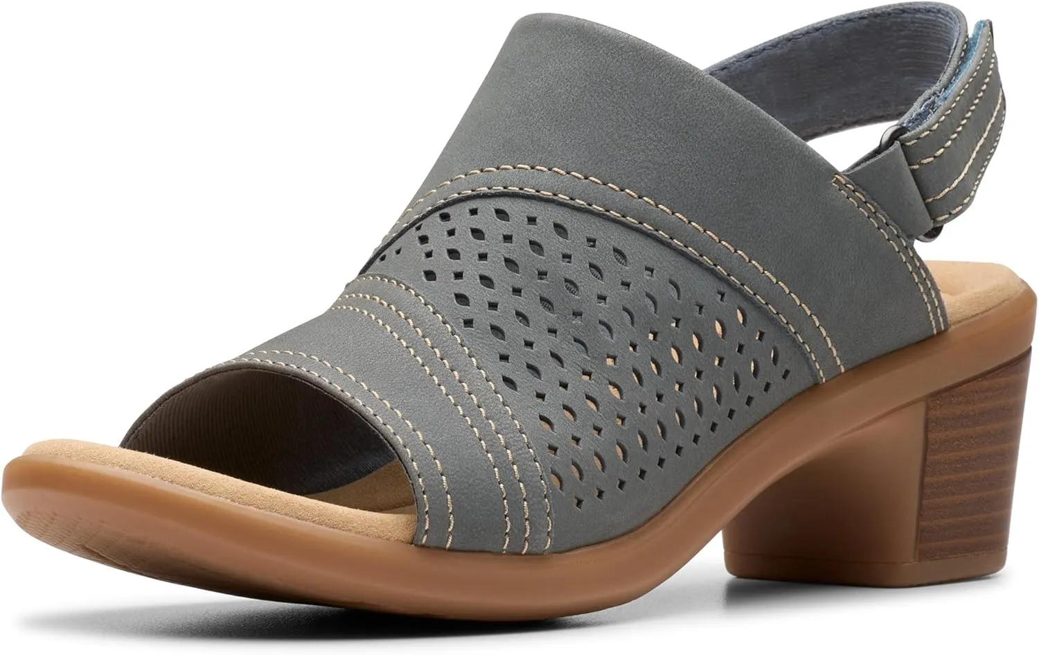 Clarks Women's Emily2 Mist Heeled Sandal