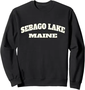 Classic Sebago Lake, Maine graphic - Vacationland Sweatshirt