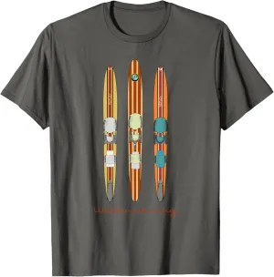 Classic Vintage Water Skis T-Shirt