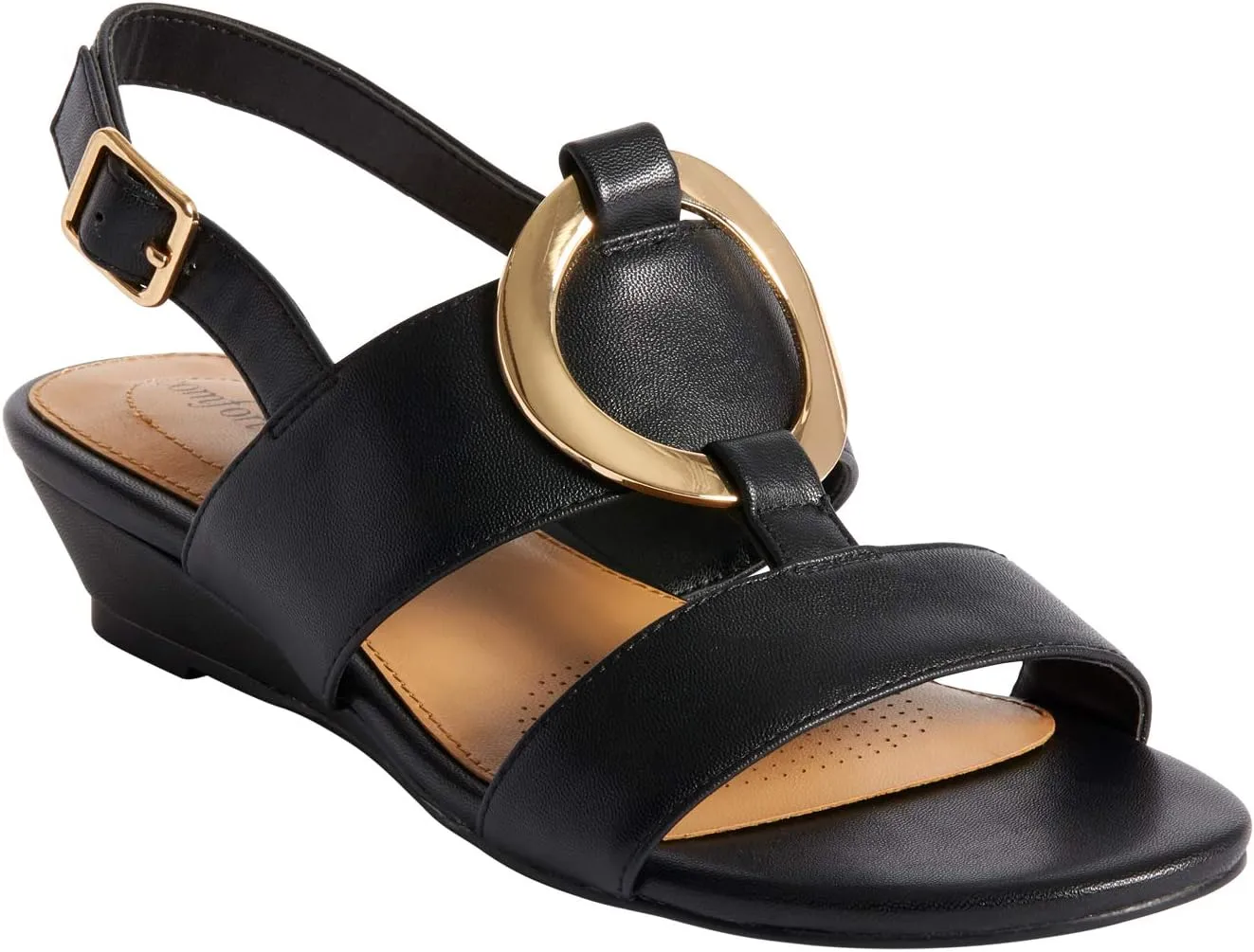 Comfortview Women's Wide Width The Rosetta Sandal