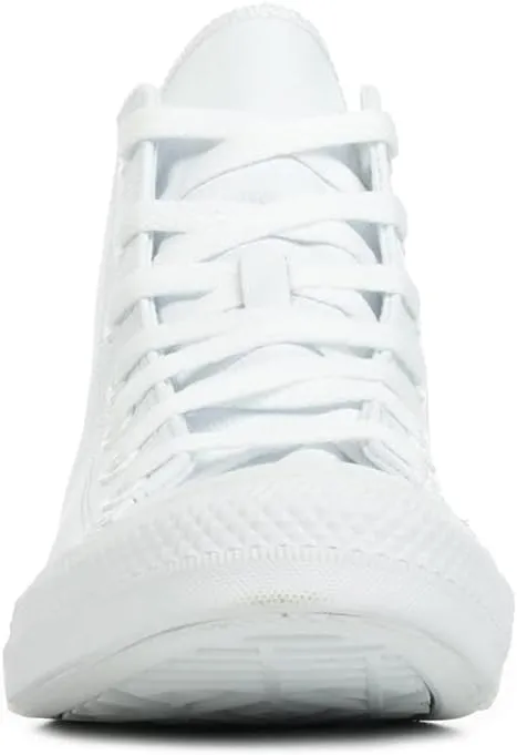 Converse Chuck Taylor All Star Shoes 1T406 Leather Hi White Monochrome Size: Mens Womens Color: