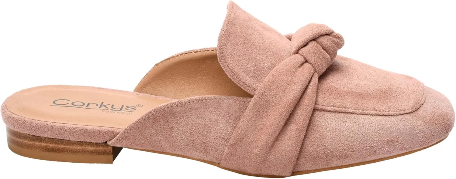 Corkys Footwear Women's Clingy Faux Suede Slip on Mule